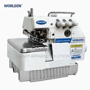 WORLDEN Three Thread Direct-Drive Narrow Overlock Sewing Machine Sirub