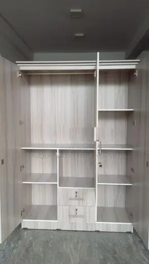Modern American White 3 D Camiliya Wardrobe
