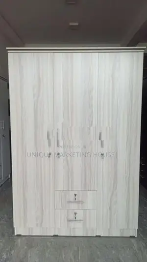 Modern American White 3 D Camiliya Wardrobe