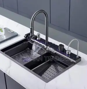 Milano (Italy) Kitchen Piano Multi Function Waterfall Sink 75*46cm