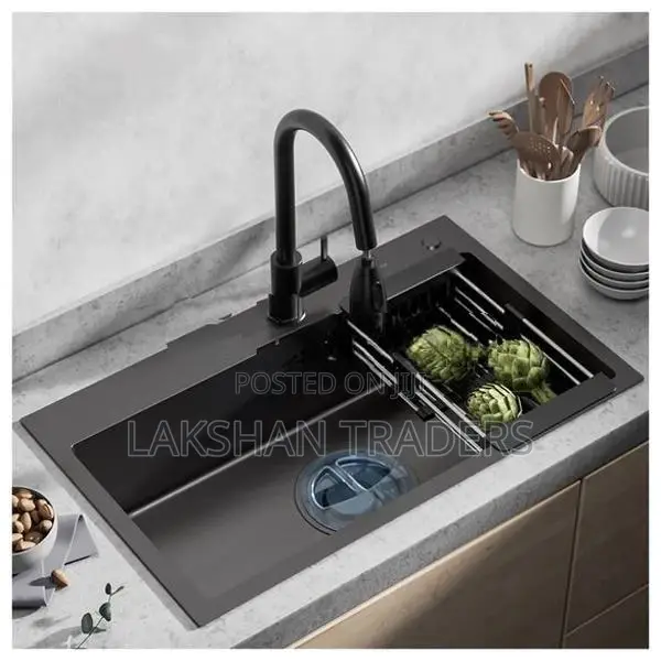 Euro Kitchen Sink Luxury Stainless Steel 60cm * 45cm