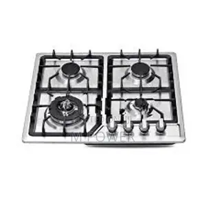 Krome 4 Burner Gas Cooker Black JY -S4002