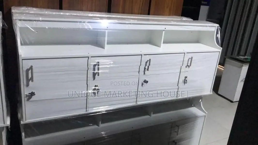 Modern R/made White 5 Ft Pantry Cupboards