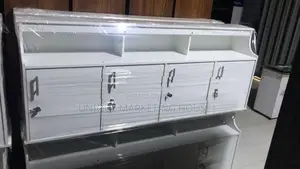 Modern R/made White 5 Ft Pantry Cupboards