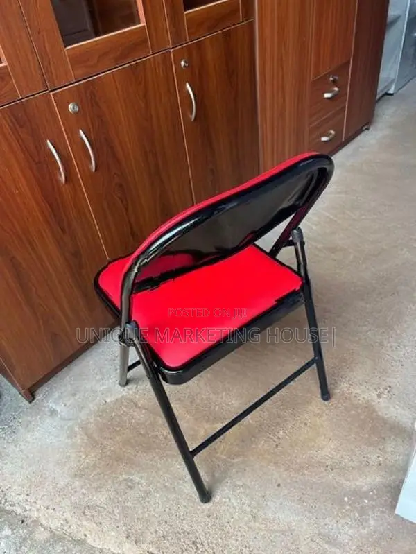 Red Folding Chairs