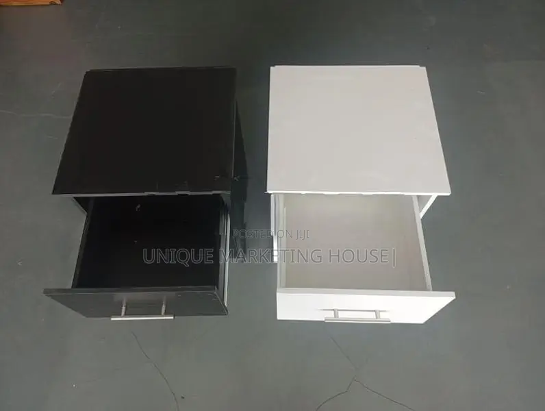 Modern Melamine Excellent 2 Drawer Bedside Cupboards