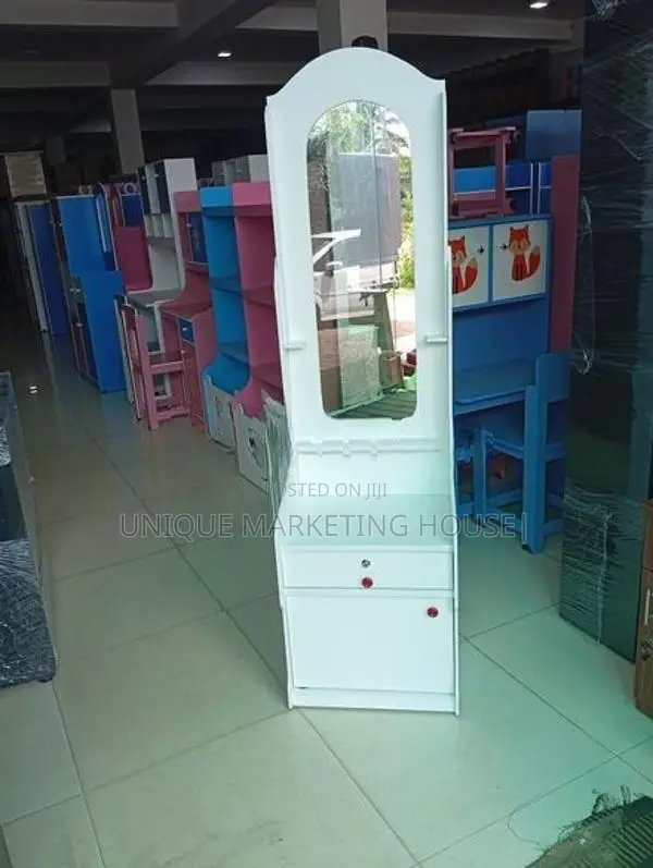 Modern Smart White Melamine Dressing Table
