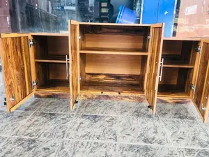 Modern 4.5 Ft Oak Ready Made Pantry Cupboards
