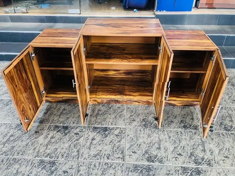Modern 4.5 Ft Oak Ready Made Pantry Cupboards