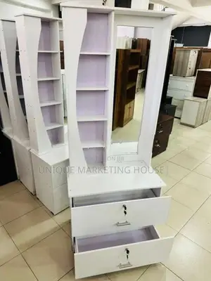 Modern White Queen Dressing Table