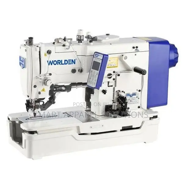 WORLDEN 781 Button Hole Machine Direct Drive Semi Auto Juki බොත්තම් කා