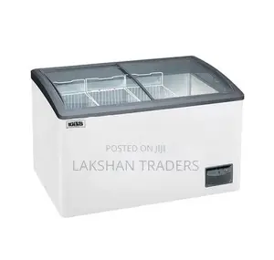 IGNIS 400L Curved Display Freezer