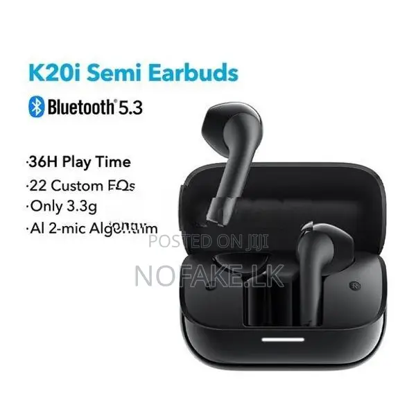 Anker Soundcore K20i Semi-in-Ear Earbuds With Powerful Bass
