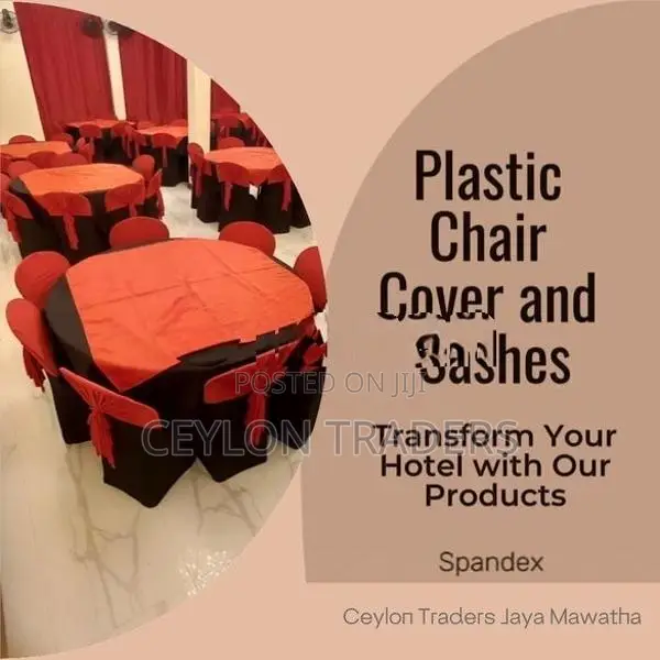 plastic chair cover spandex