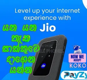 JIO Mobile WiFi Portable Router 300Mbps