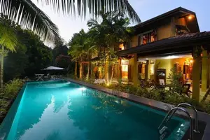 Beautiful Fully Furnished Waterfront Villa for Sale at Handapangoda