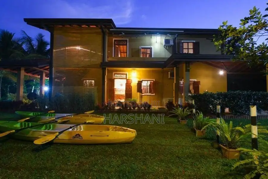 Beautiful Fully Furnished Waterfront Villa for Sale at Handapangoda