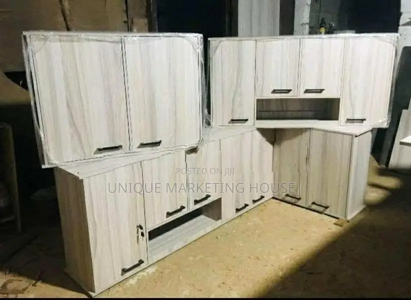 Modern American White 5 Ft Ready Made Pantry Cupboards