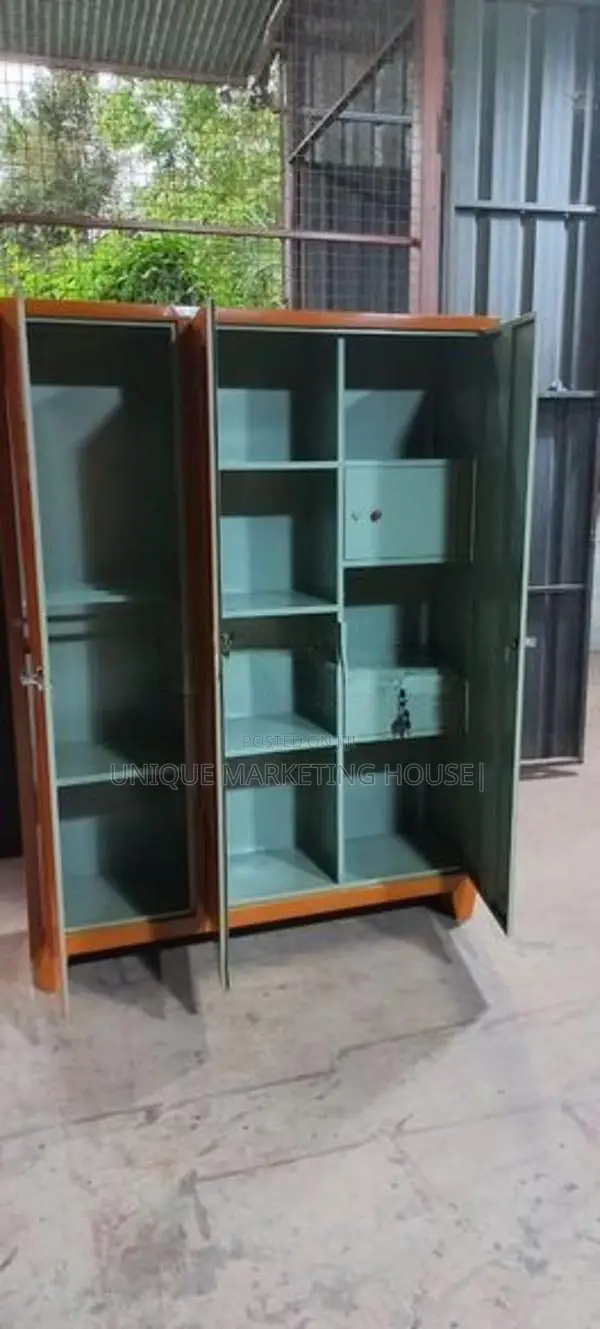 New Classic Steel 3 D Wardrobe