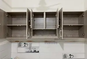 Modern American White 5 Ft Ready Made Pantry Cupboards