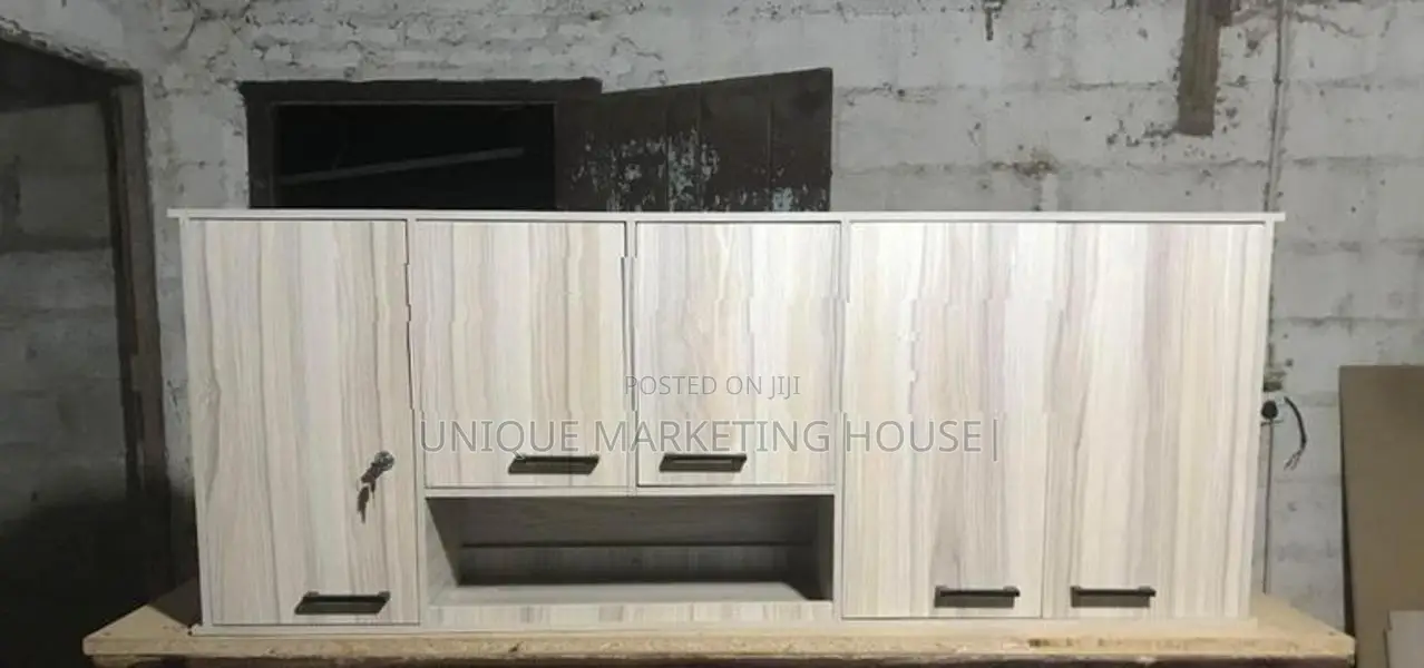 Modern American White 5 Ft Ready Made Pantry Cupboards