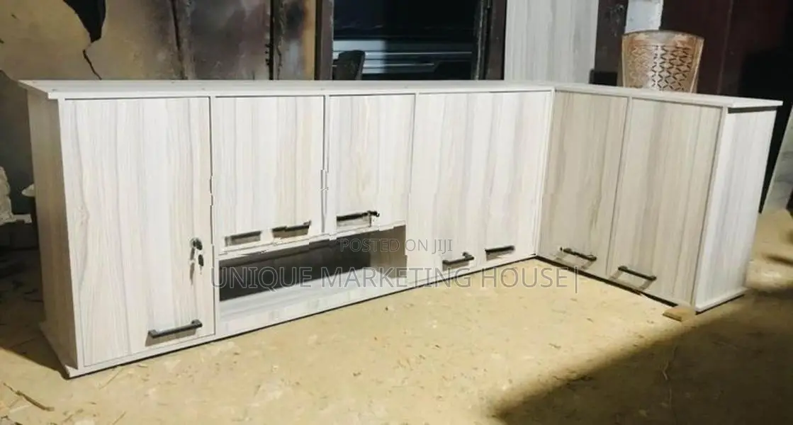 Modern American White 5 Ft Ready Made Pantry Cupboards