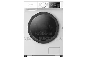 "Singer" Front Load 10.5kg Fully Auto Washing Machine - Inverter (Whit