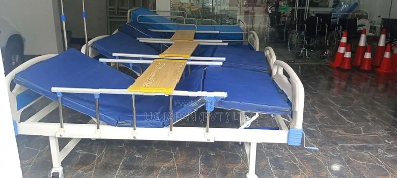Head and Leg Adjustable Patient Hospital Bed