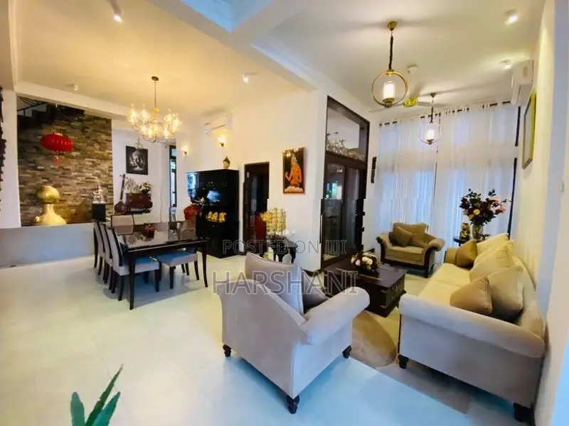 Solar Powered Super Luxury Modern 3 Story House Close to Maharagama