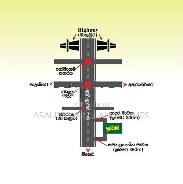 Lands For Sale In Meegoda - Wataraka