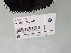 BMW 5 Series 530e Genuine Windscreen