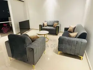 Luxury Gold Line Sofa