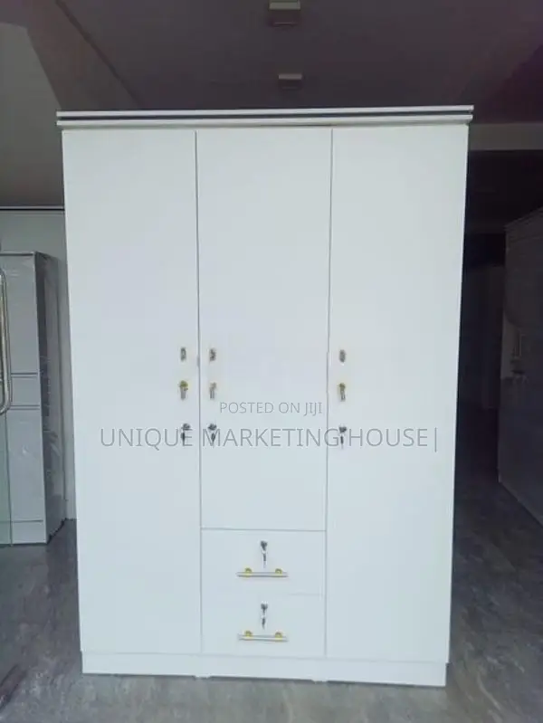 Modern White 3 D Camiliya Wardrobe