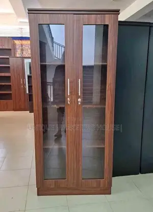 Modern 6 Ft Glass Display Cupboards
