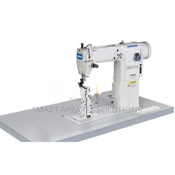 WORLDEN Post Bed Heavy Sewing Machine for Cap Shoe bag