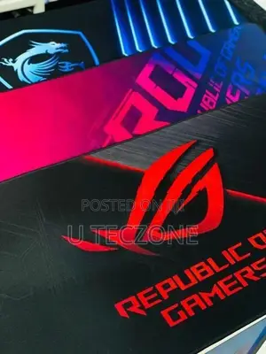 Large Gaming Mouse Pad MSI Rog Razor Logitech