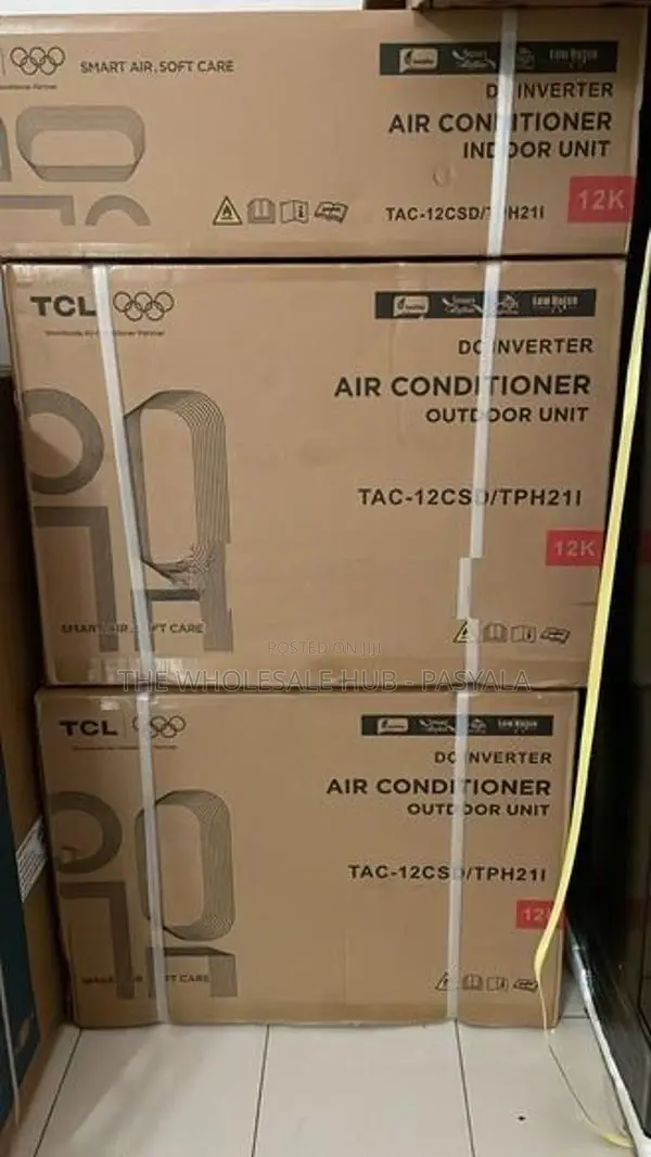 TCL WIFI SMART 12000BTU INVERTER
