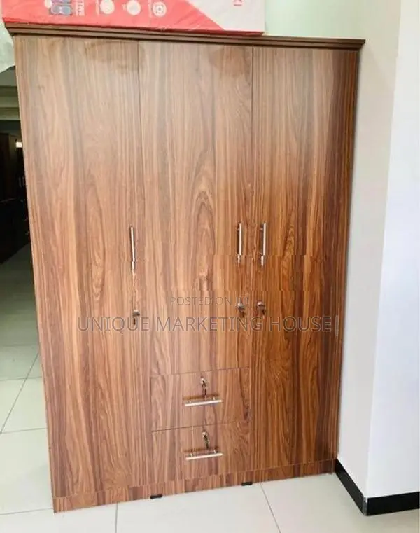 Modern 3 D Dark Camiliya Wardrobe