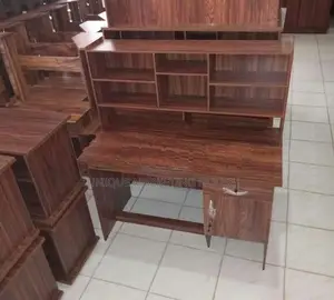 Modern 4x2 Hi-Rk Dark Study Table