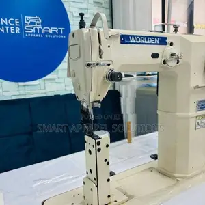 WORLDEN Post Bed Heavy Sewing Machine for Cap Shoe bag
