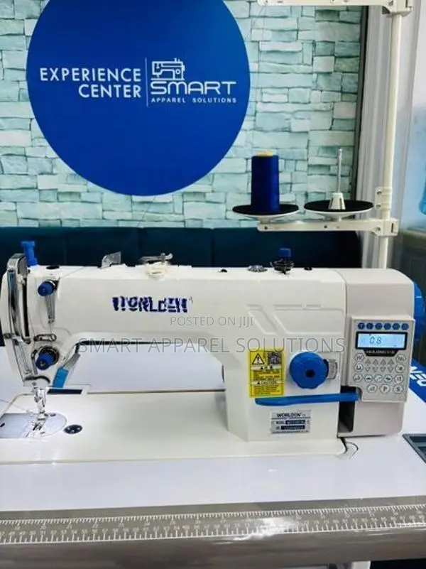Worlden Automatic Single Needle Lock-Stitch Sewing Machine (Full Optio