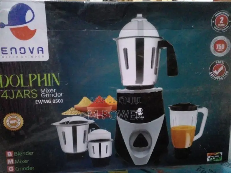 Enowa Mixer Grinder 750W - Dolphin (EV-MG0501)
