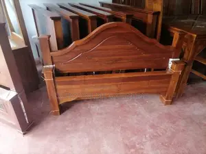 New Teak Arch Bed Double Layer Mattress 6*5 Ft 72"*60"
