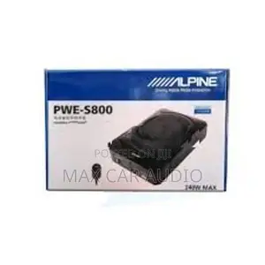Alpine Car Underseat Subwoofer