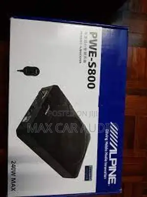 Alpine Car Underseat Subwoofer