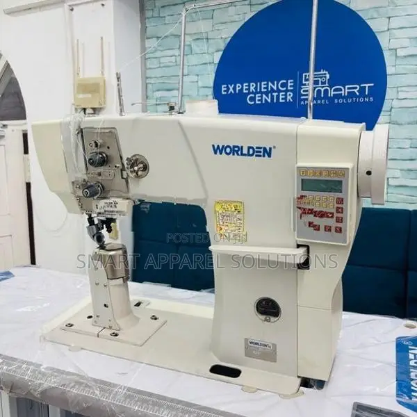 Automatic Heavy-Duty Single Needle Roller Foot Sewing Machine