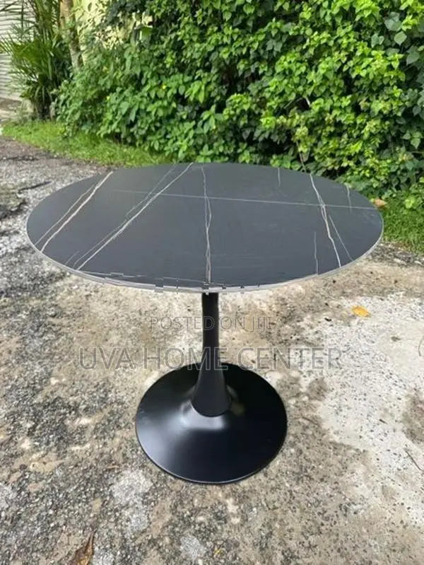 Marble Top Round Table