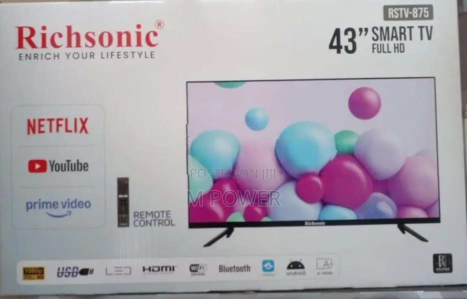 Richsonic 43'' Smart TV - CRS Tv-875