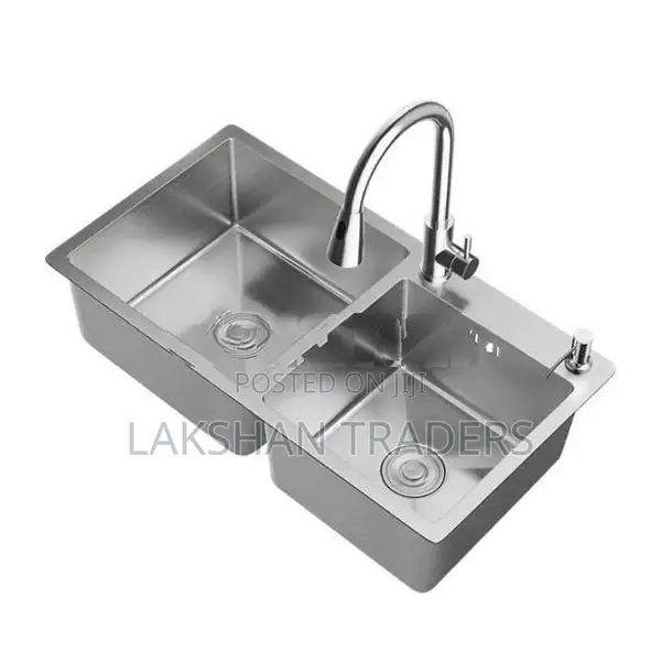 Euro Kitchen Sink Luxury Stainless Steel 78*43