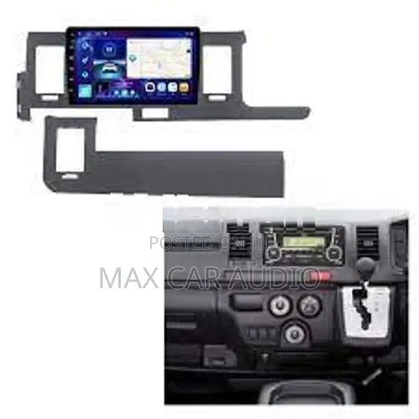 toyota hiace van audio 10 inch panel